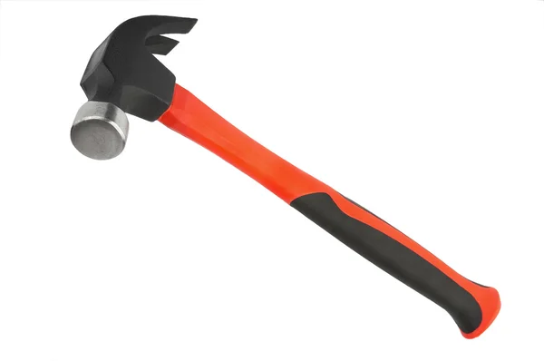 Hammer isolate on white with clipping path. XXL — Stock Photo, Image