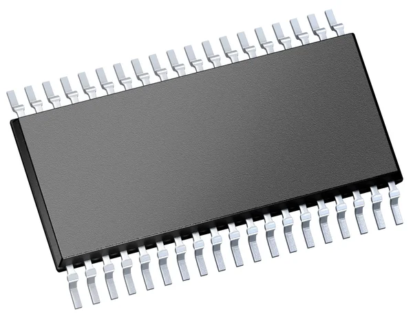 Illustration Microchip Illustration Computer Chip — Stock Photo, Image