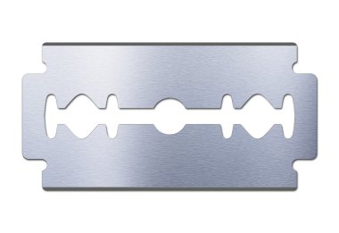 Blade on white background clipart