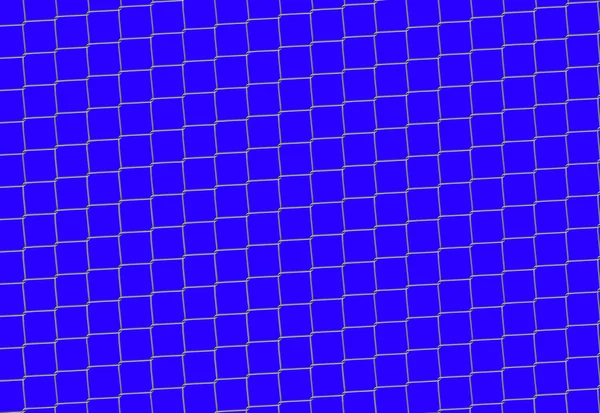 チェーン フェンス 255 簡単に削除する青に分離されたスチール グリッド — ストック写真
