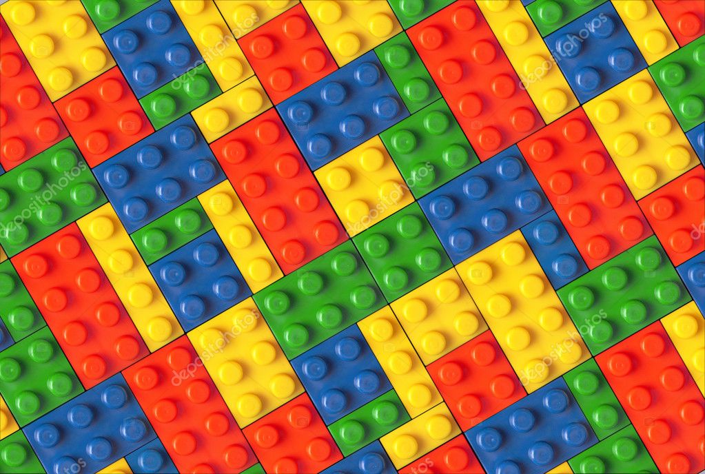 Color Lego textura de fondo — Foto editorial de stock © scratch #5032066