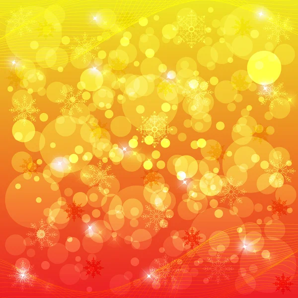 Fond avec bulles d'or — Image vectorielle