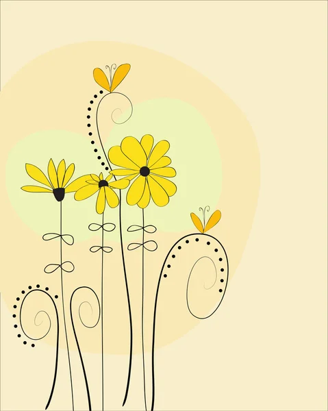 Квітка bakground — стоковий вектор