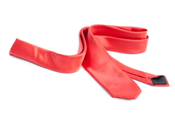 Piros nyakkendő — Stock Fotó