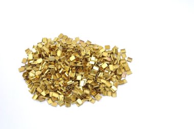 Recycle brass chip clipart