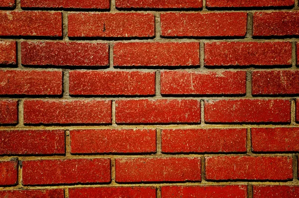 Parede bloco de tijolo — Fotografia de Stock
