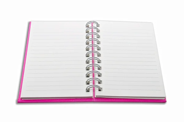 Caderno em branco — Fotografia de Stock