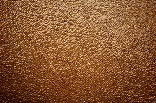 Surface de texture de cuir de couleur marron — Photo