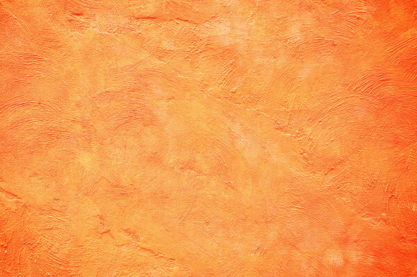 Orange color wall