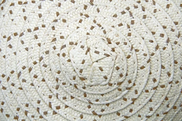 Detalhe de textura chapéu feito à mão — Fotografia de Stock