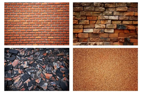 돌 벽돌 벽 배경 — 스톡 사진