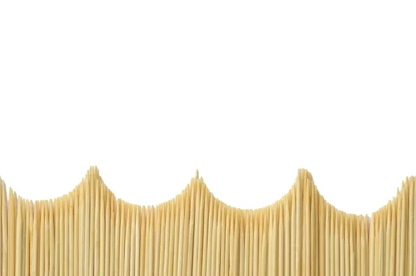 Tooth pick as white isolate background — Stock Photo, Image