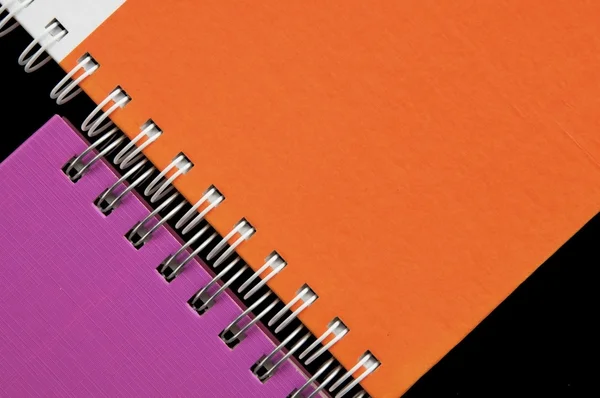 Kolorowy notatnik — Zdjęcie stockowe