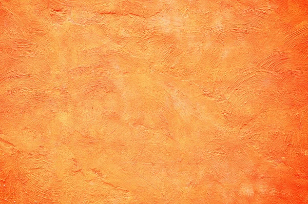 オレンジ色の壁 ストック画像
