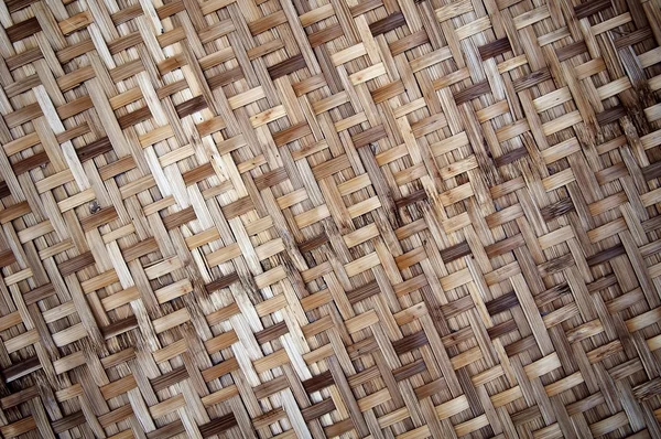 Ręcznie wykonane bambusowe tekstura — Zdjęcie stockowe