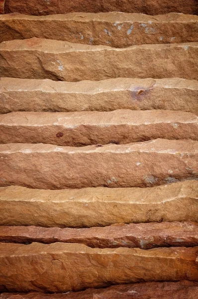 Brun färg sand sten blad — Stockfoto
