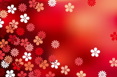 Abstract Luxury Blossom Background clipart