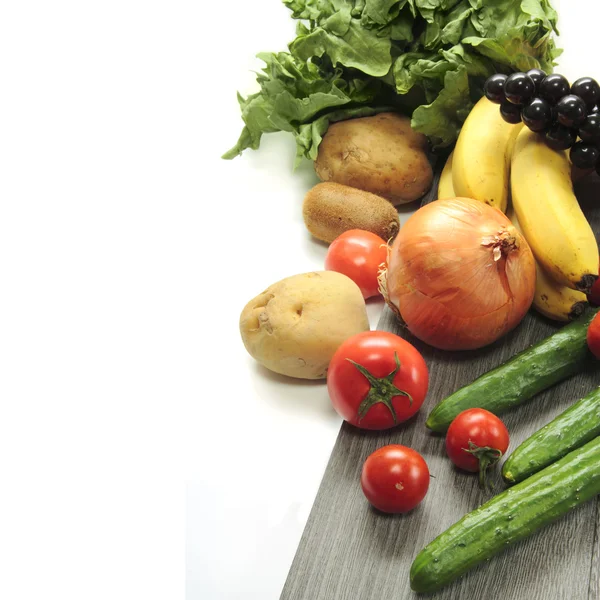 Vegetable on white background — Stock Photo, Image