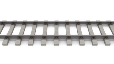 3d rails horizontal clipart