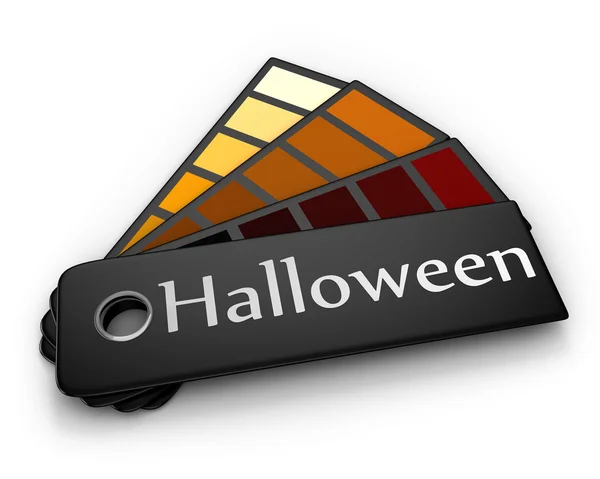 Color palette of Halloween — Stock Photo, Image