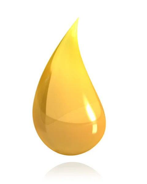 stock image Shiny drop of honey or oil