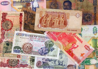African money clipart