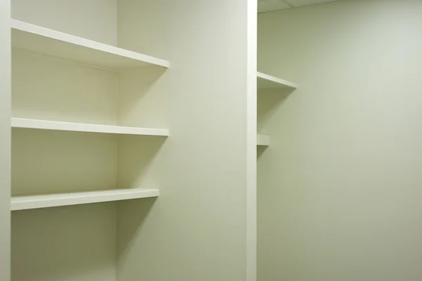 Empty shelves — Stock Photo, Image