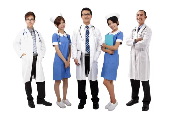 Asiatico medico team — Foto Stock