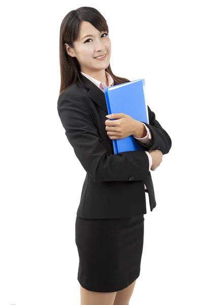 Portret van een jonge aantrekkelijke zakenvrouw — Stockfoto