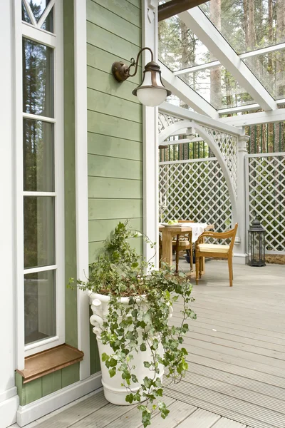 A part of veranda — Stock Photo, Image