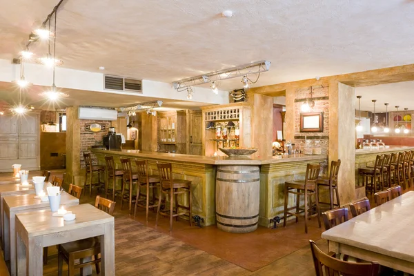 Bar in een restaurant — Stockfoto
