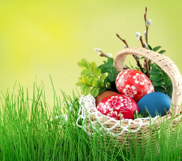 Színes húsvéti tojás Stock Kép