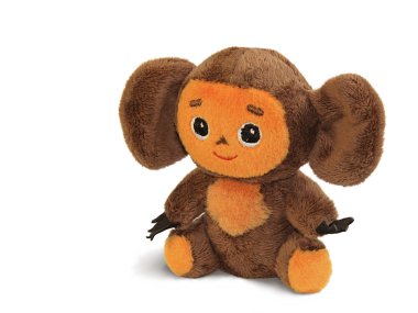 Soft toy Cheburashka clipart