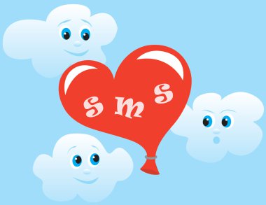 Love sms clipart