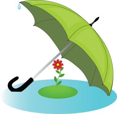 Illustration on a theme ecology clipart