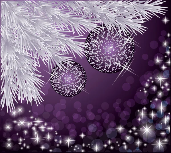 Carte de voeux de Noël. Illustration vectorielle — Image vectorielle