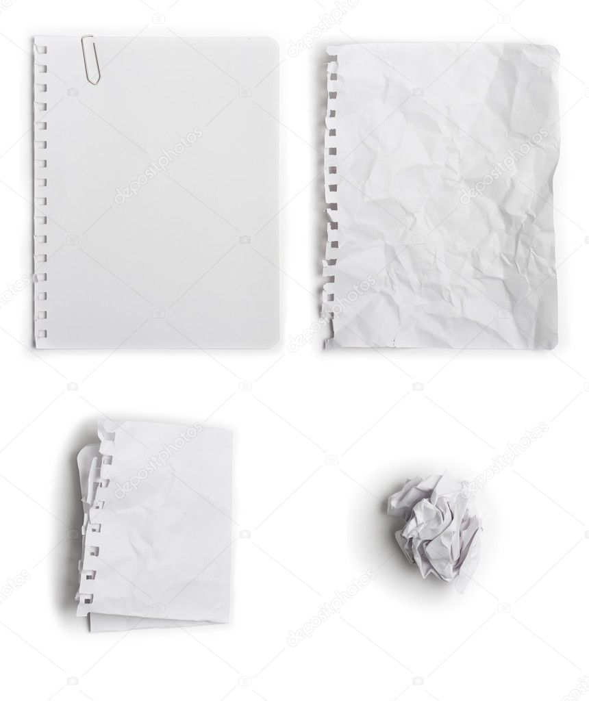 Set of paper