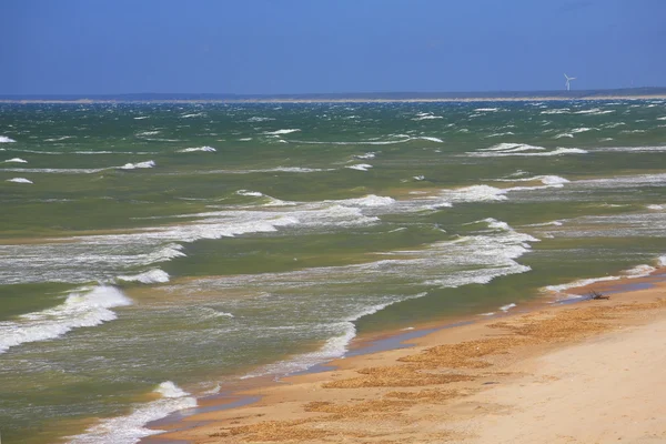 Ostsee bei windigem Tag. — Stockfoto