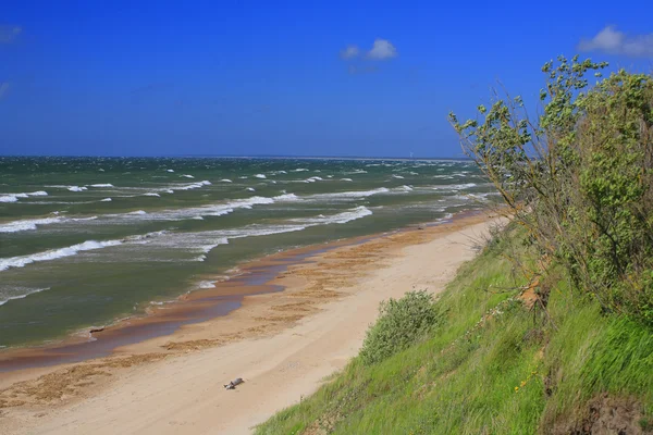 Morze Bałtyckie w wietrzny dzień. — Zdjęcie stockowe
