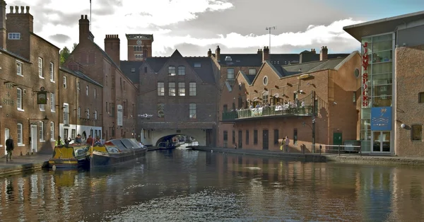 View on the canal, Birmingham. — Stock Photo, Image