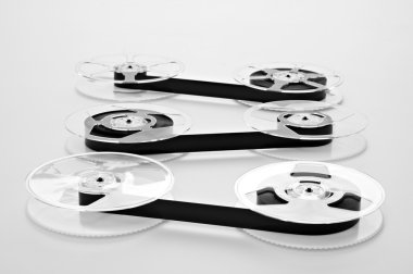 video kaset bobinler bir dizi.