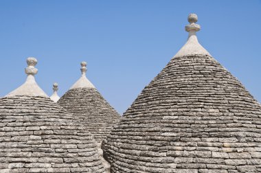 Trulli. Alberobello. Apulia. clipart