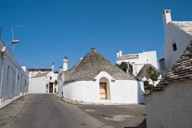 Trulli. Alberobello. Apulia. clipart