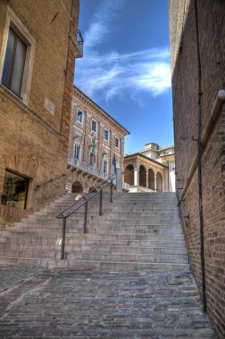 Piaggia della torre. Macerata. Marche.