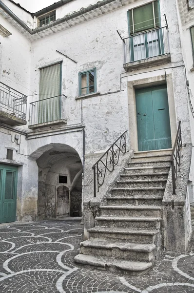 Alleyway. Bovino. Foggia. Apulia. — Stock Photo, Image