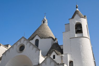 St. Antonio Trullo Church. Alberobello. Apulia. clipart