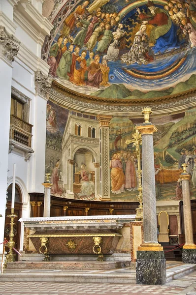 Cathedral Interior. Spoleto. Umbria. — Stock Photo, Image