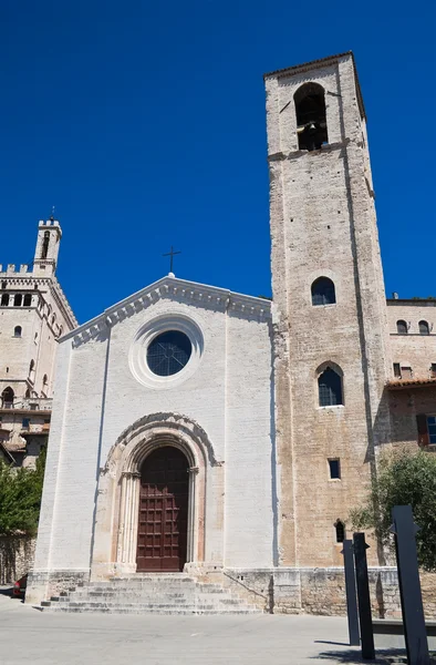 St. Giovanni Kirche. Gubbio. Umbrien. — Stockfoto