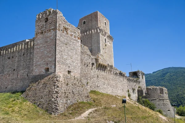 Rocca maggiore. Assisi. Umbrië. — Stockfoto