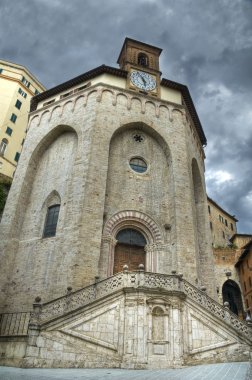 St. Ercolano Church. Perugia. Umbria. clipart